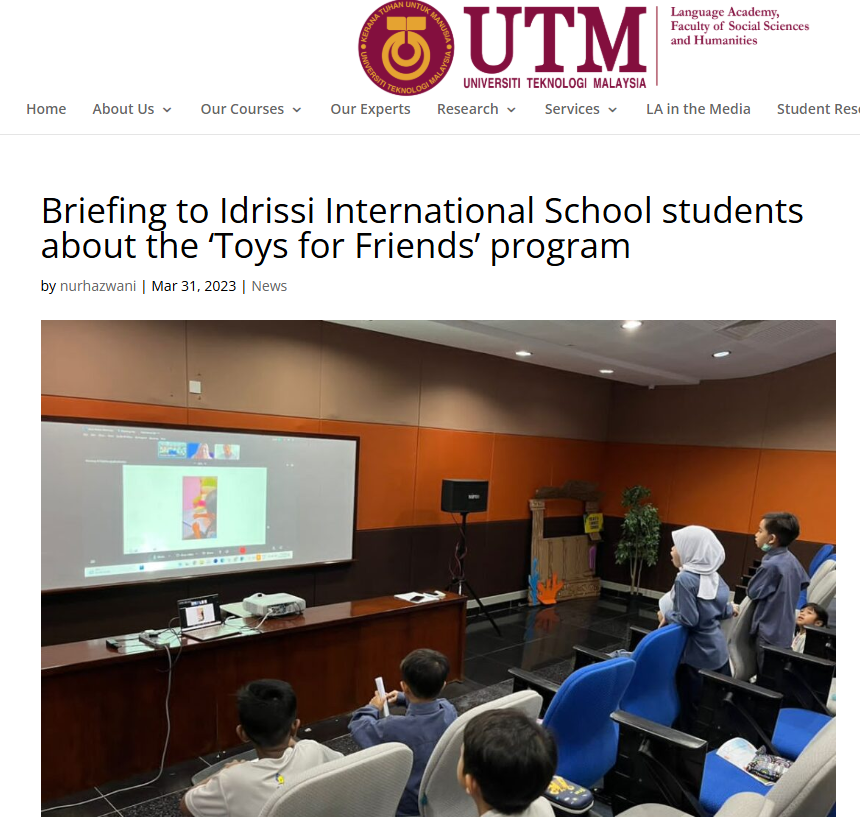 UTM - Student Briefing