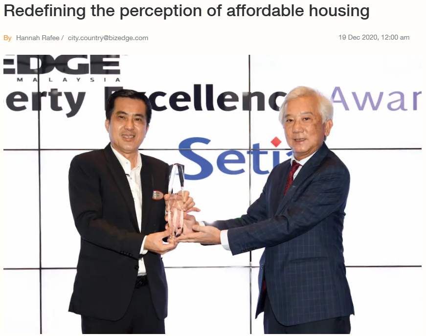 Redifining the perception of affordable housing