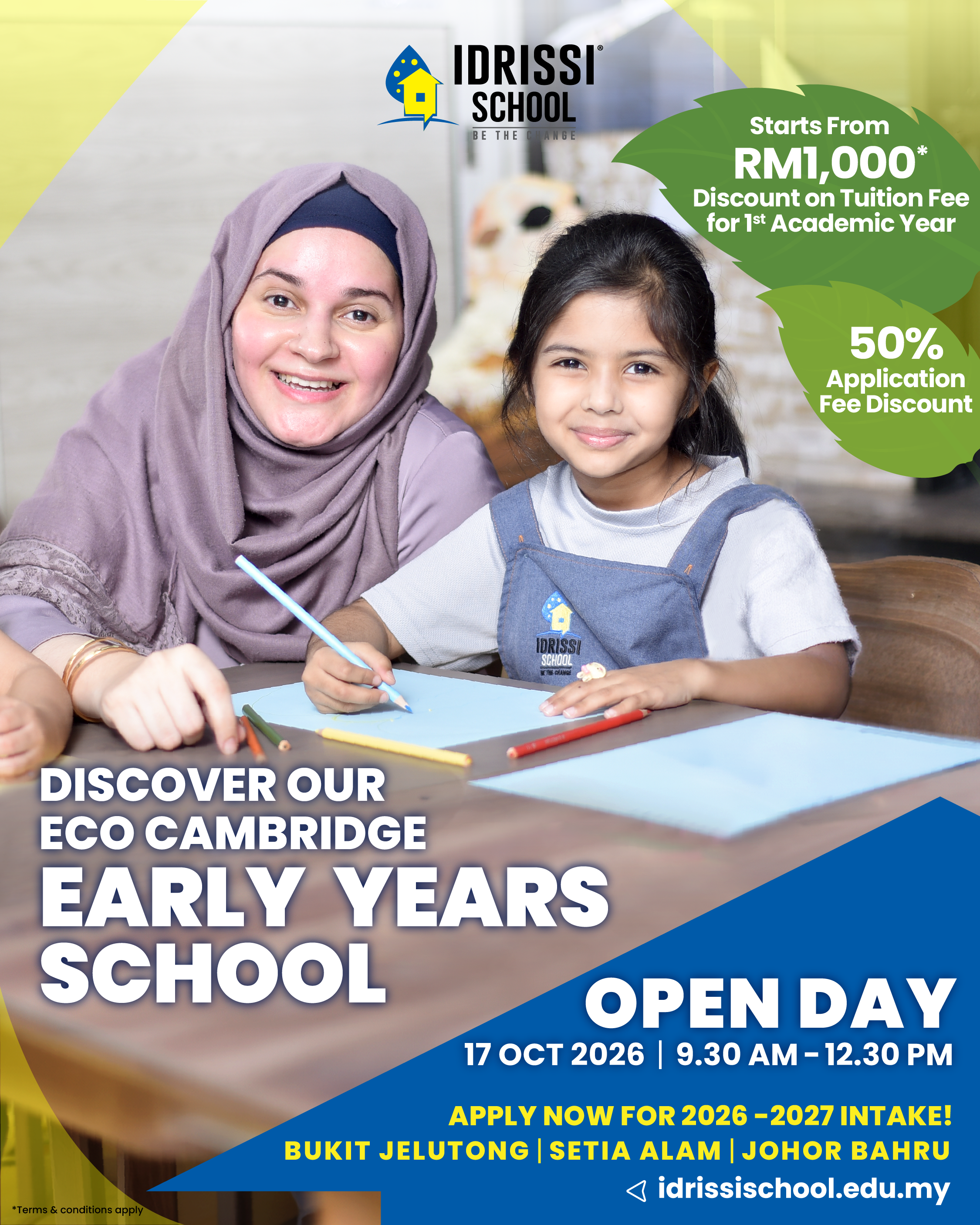 Preschool. Open Day 17 Oct